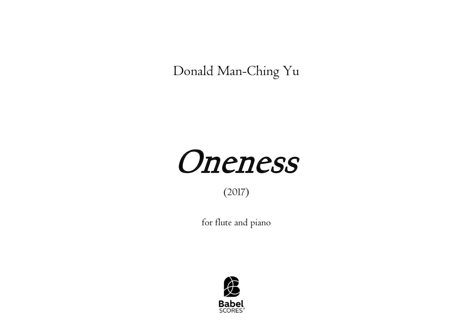 Oneness