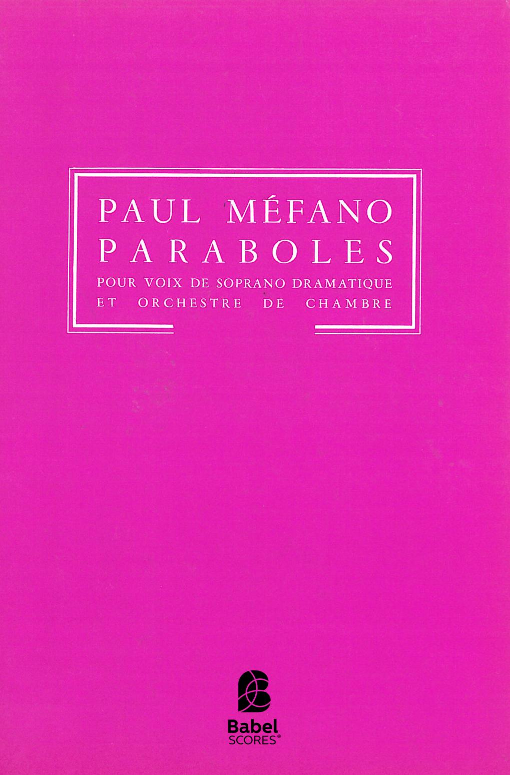 Paraboles