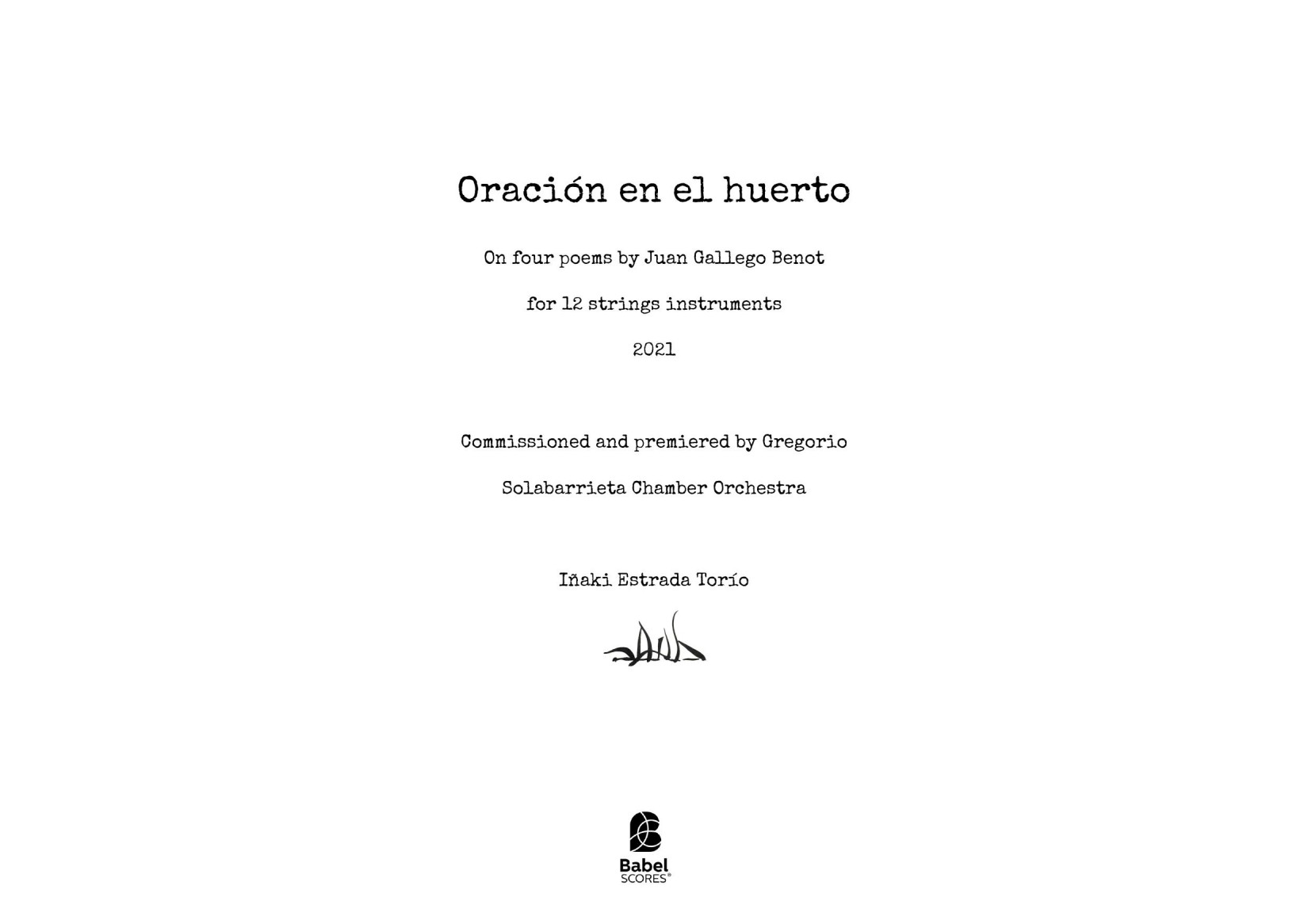 Oración en el huerto