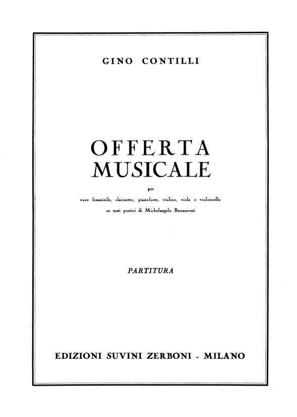 Offerta musicale