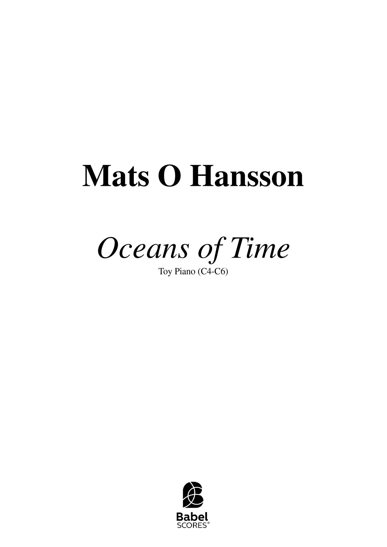 Oceans of Time