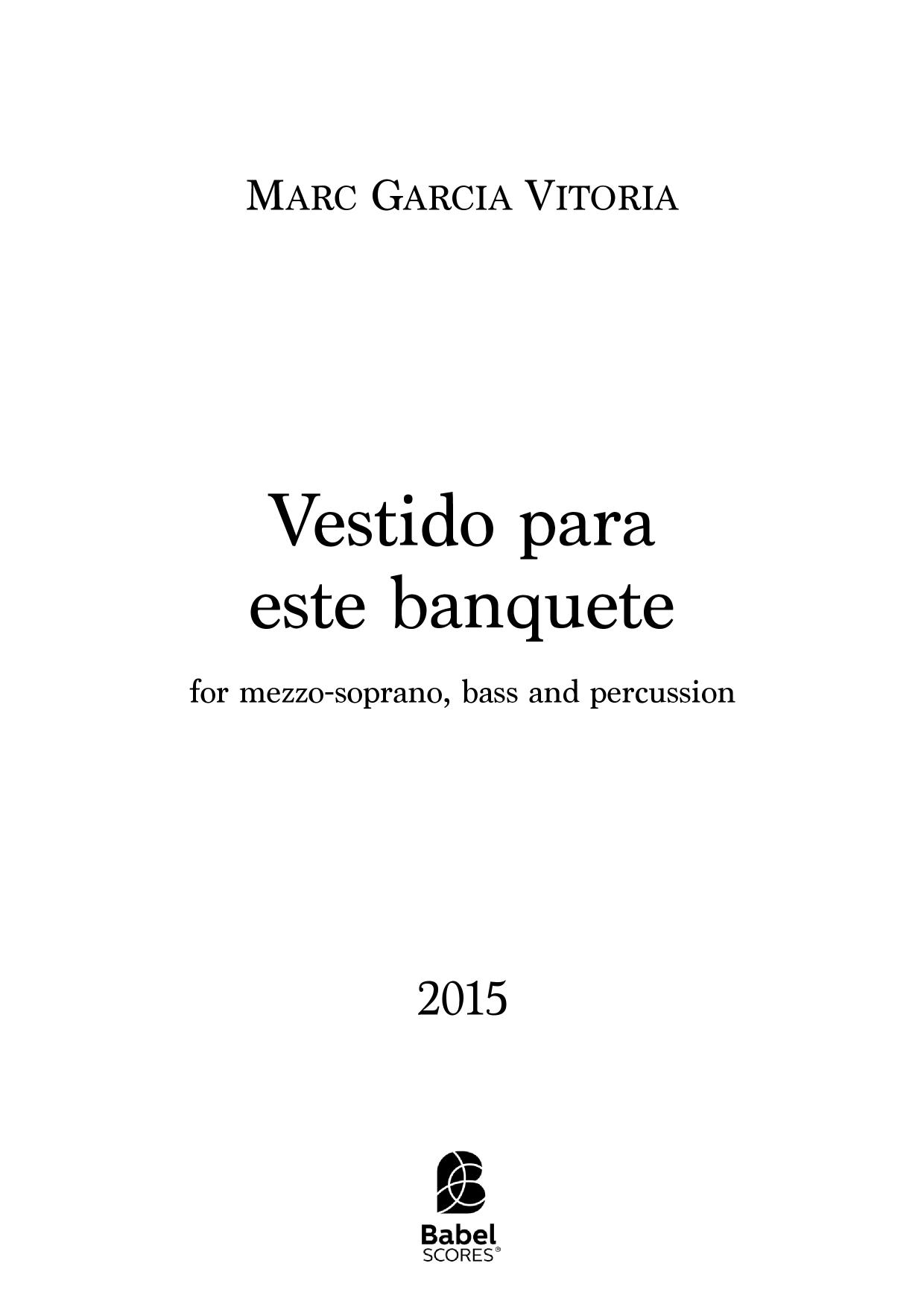 Vestido para este banquete