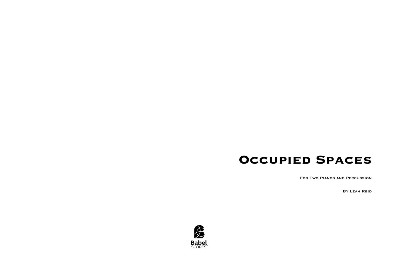 Occupied Spaces
