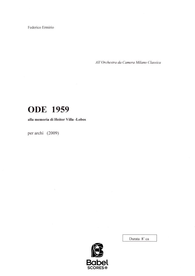 Ode 1959