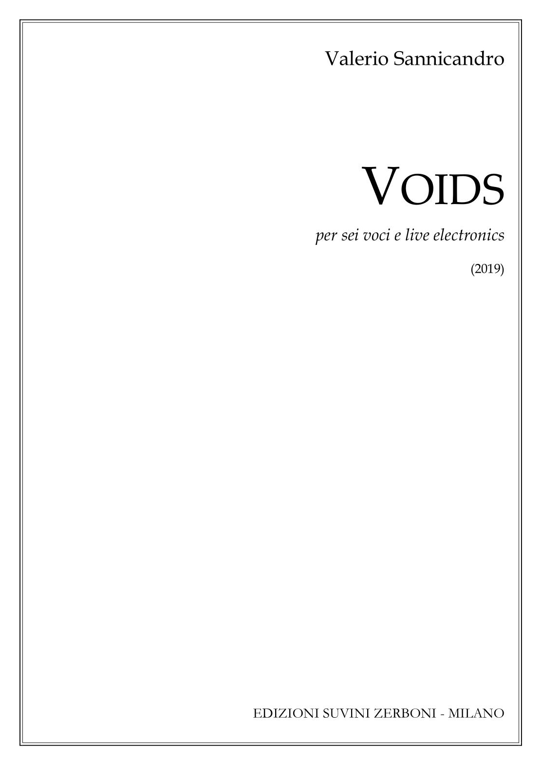 Voids