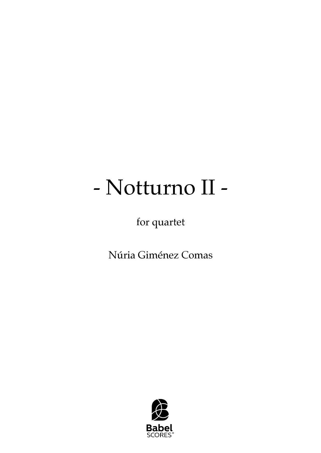 Notturno II