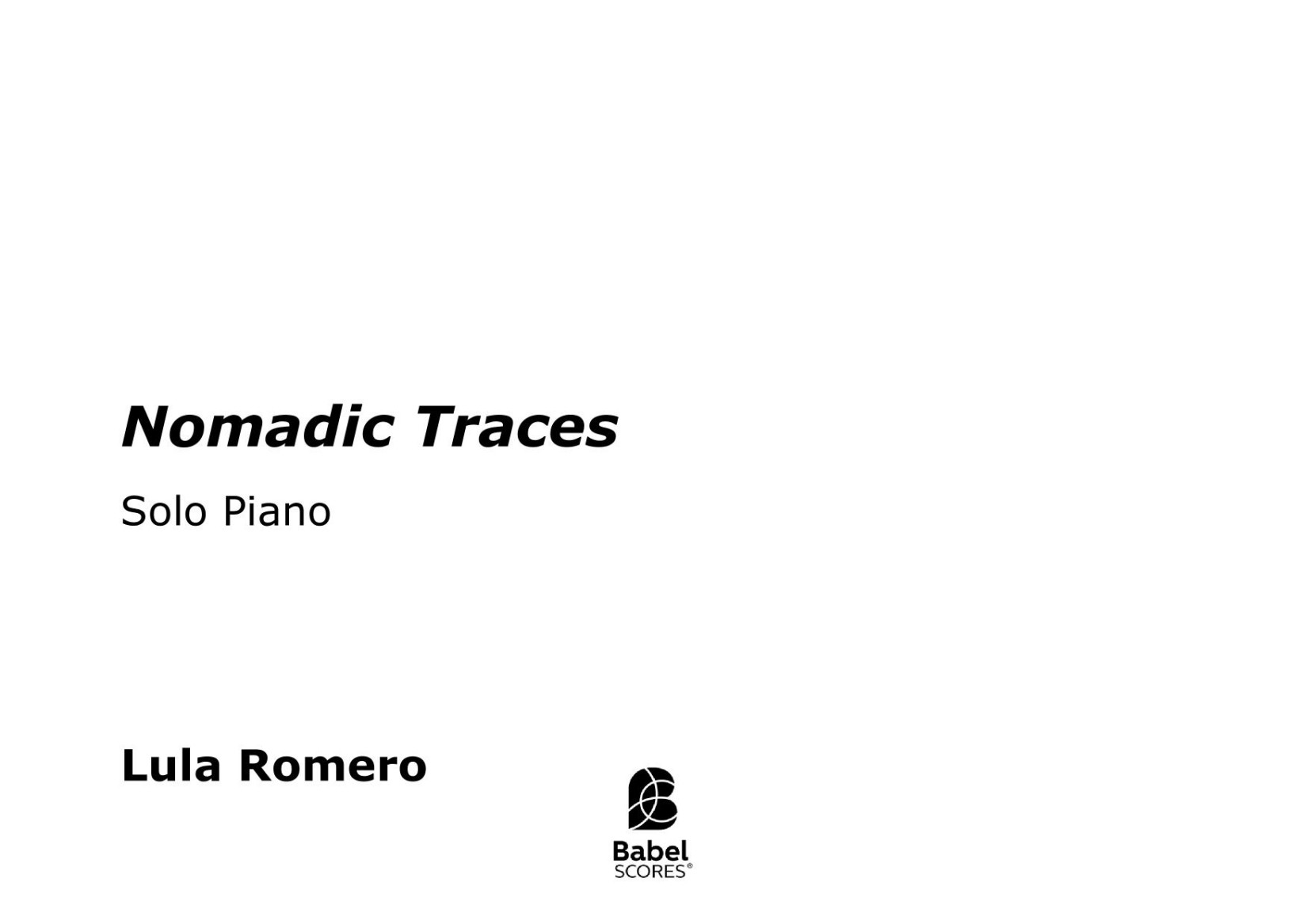 Nomadic Traces