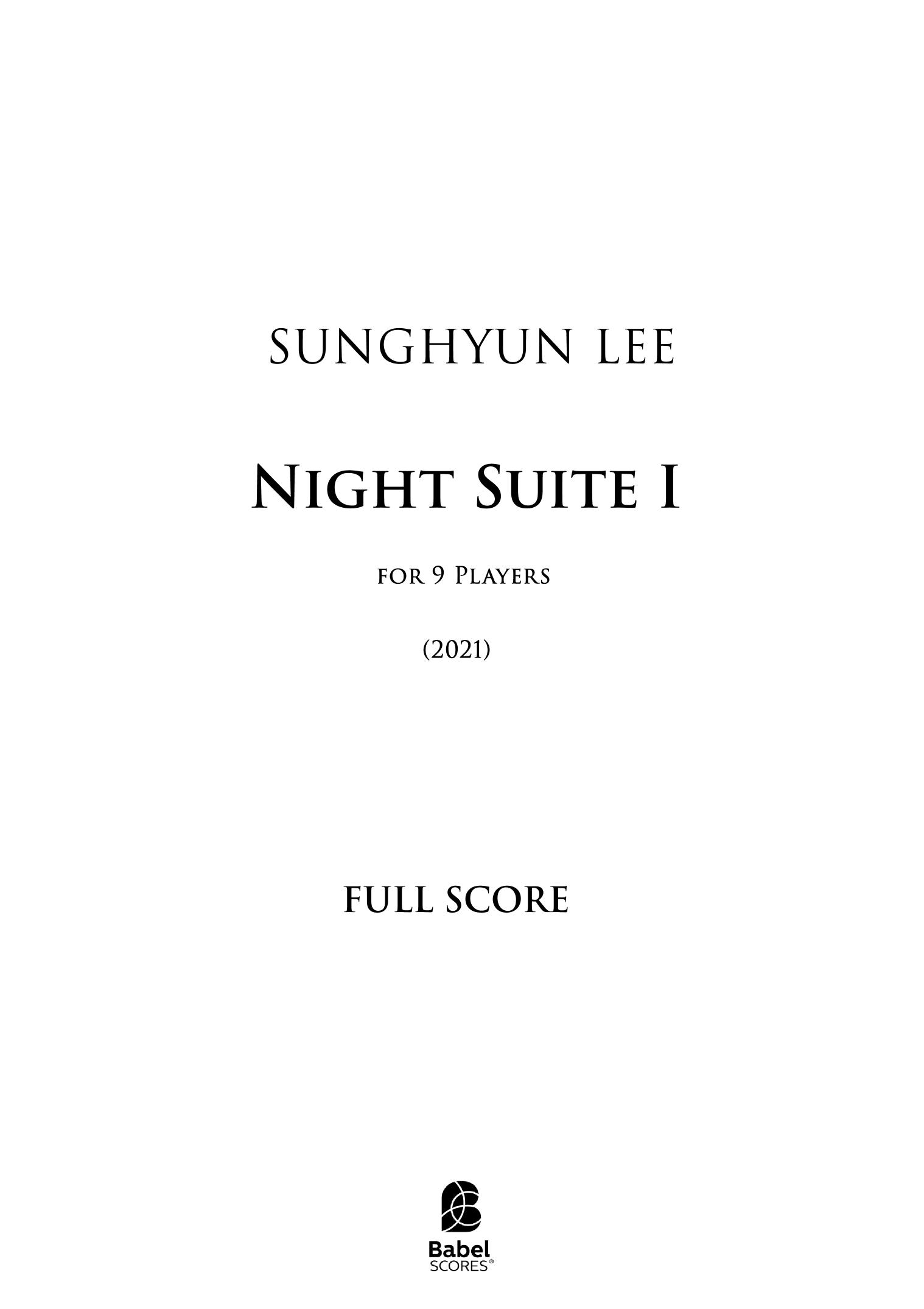 Night Suite I (Version I)