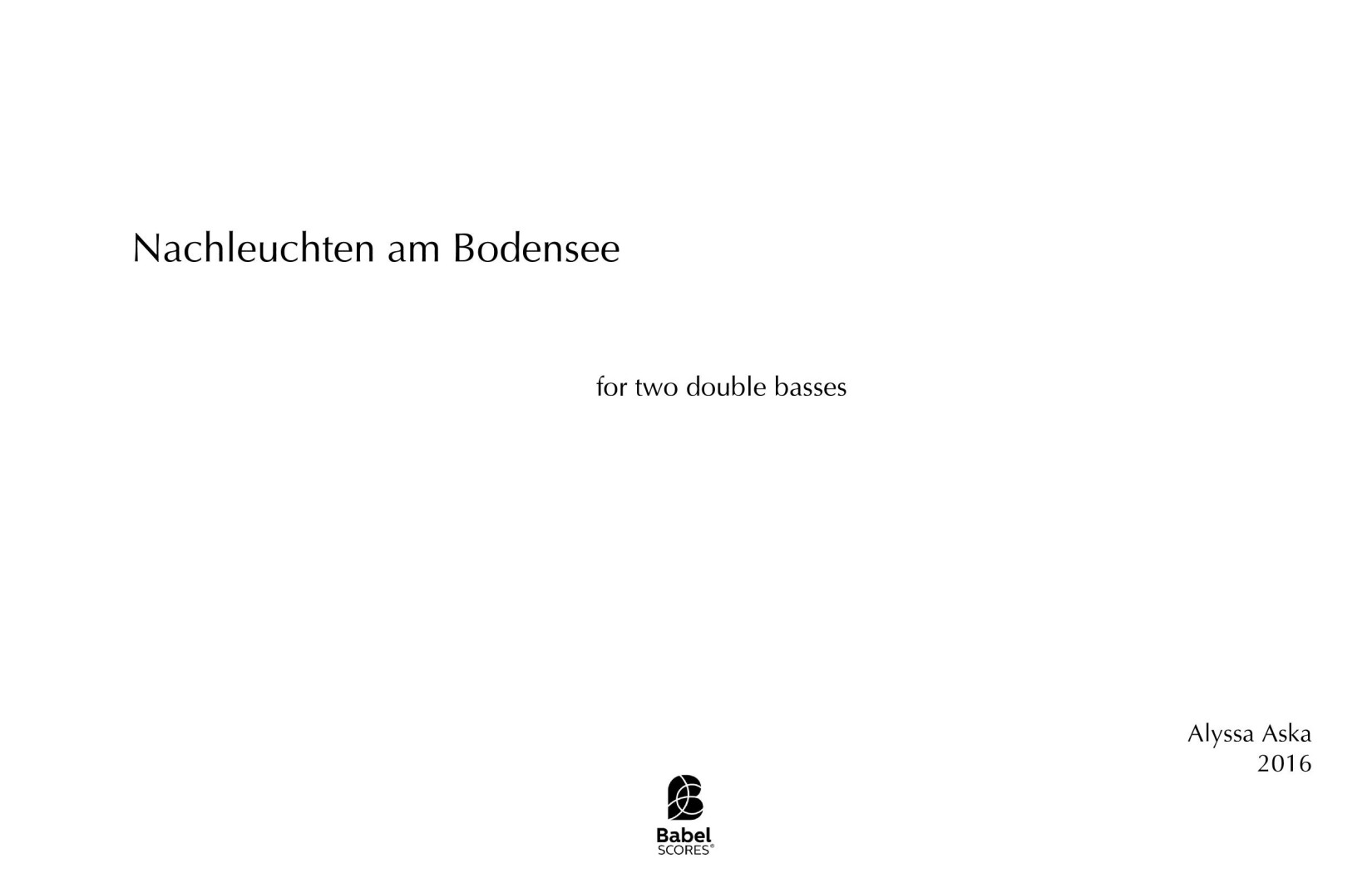 Nachtleuchten am Bodensee