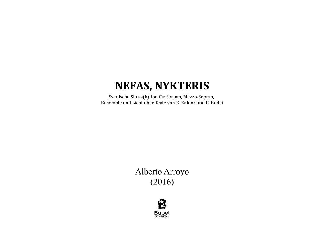 Nefas Nykteris