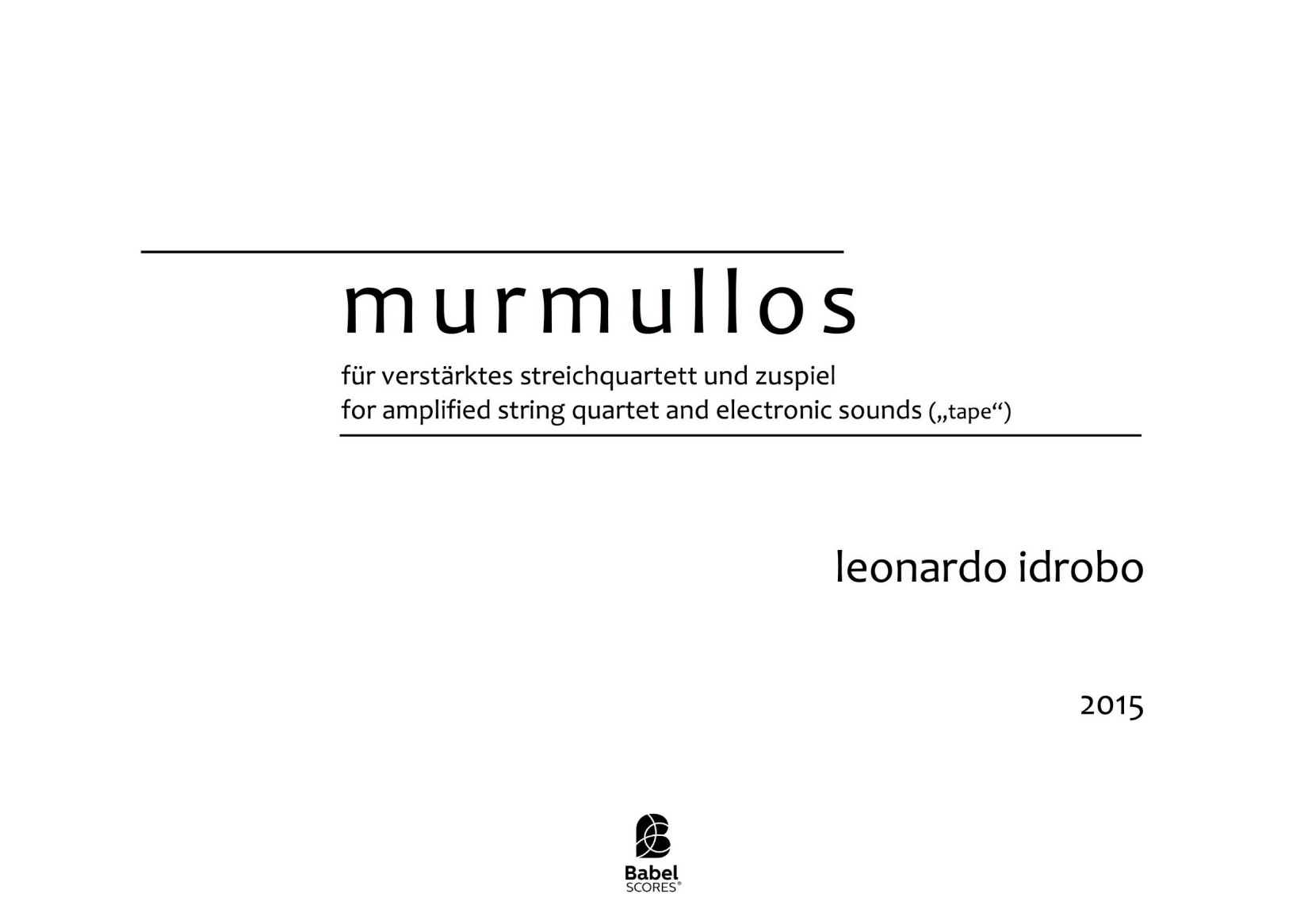 murmullos