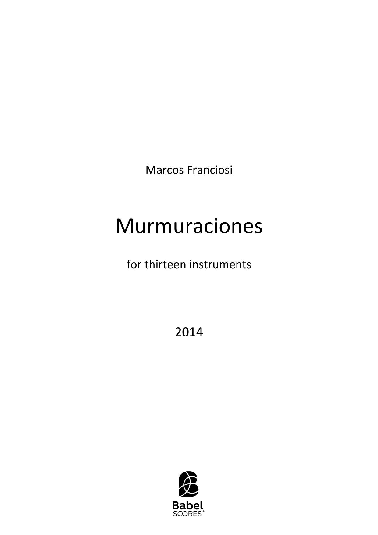 Murmuraciones