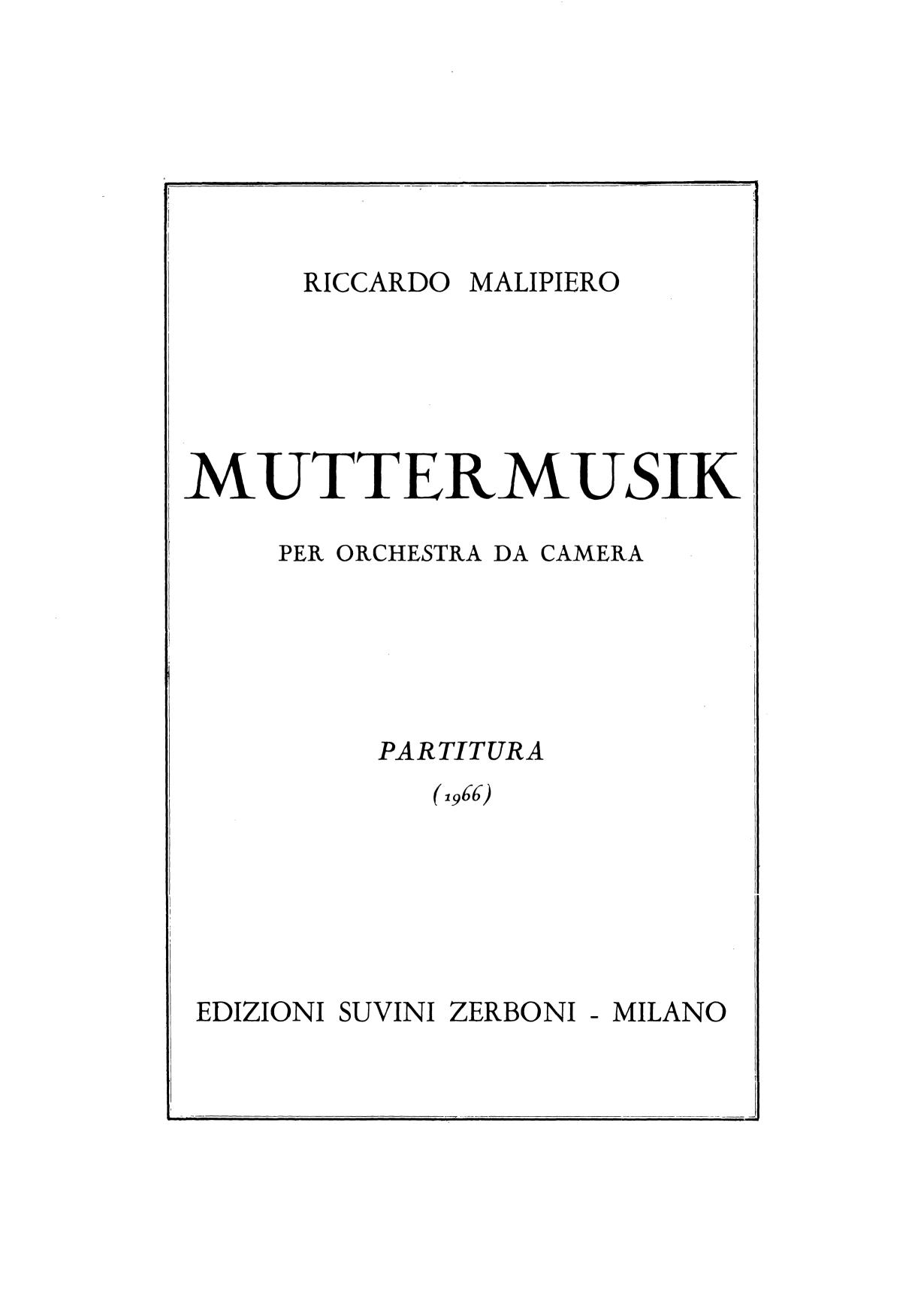 Muttermusik
