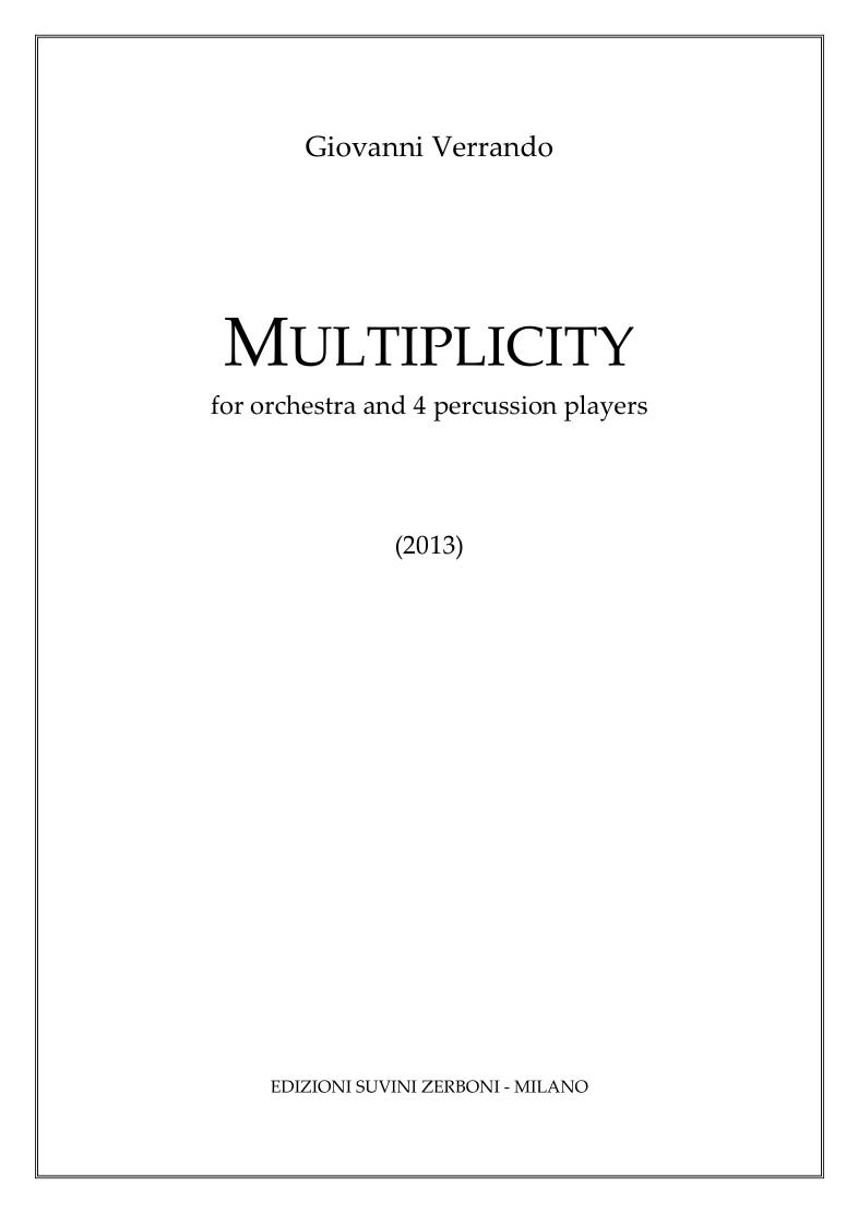 Multiplicity