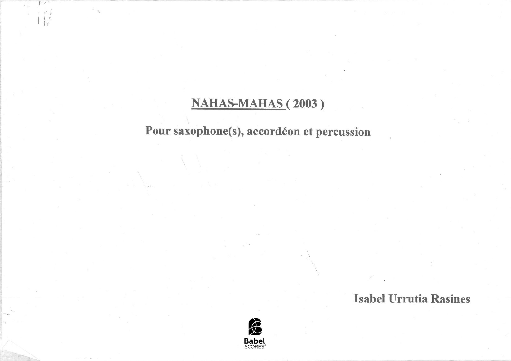 Nahas-mahas