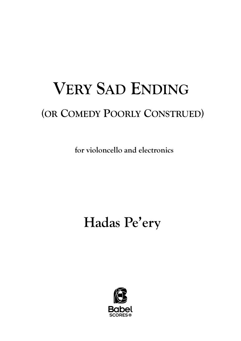 Very Sad Ending