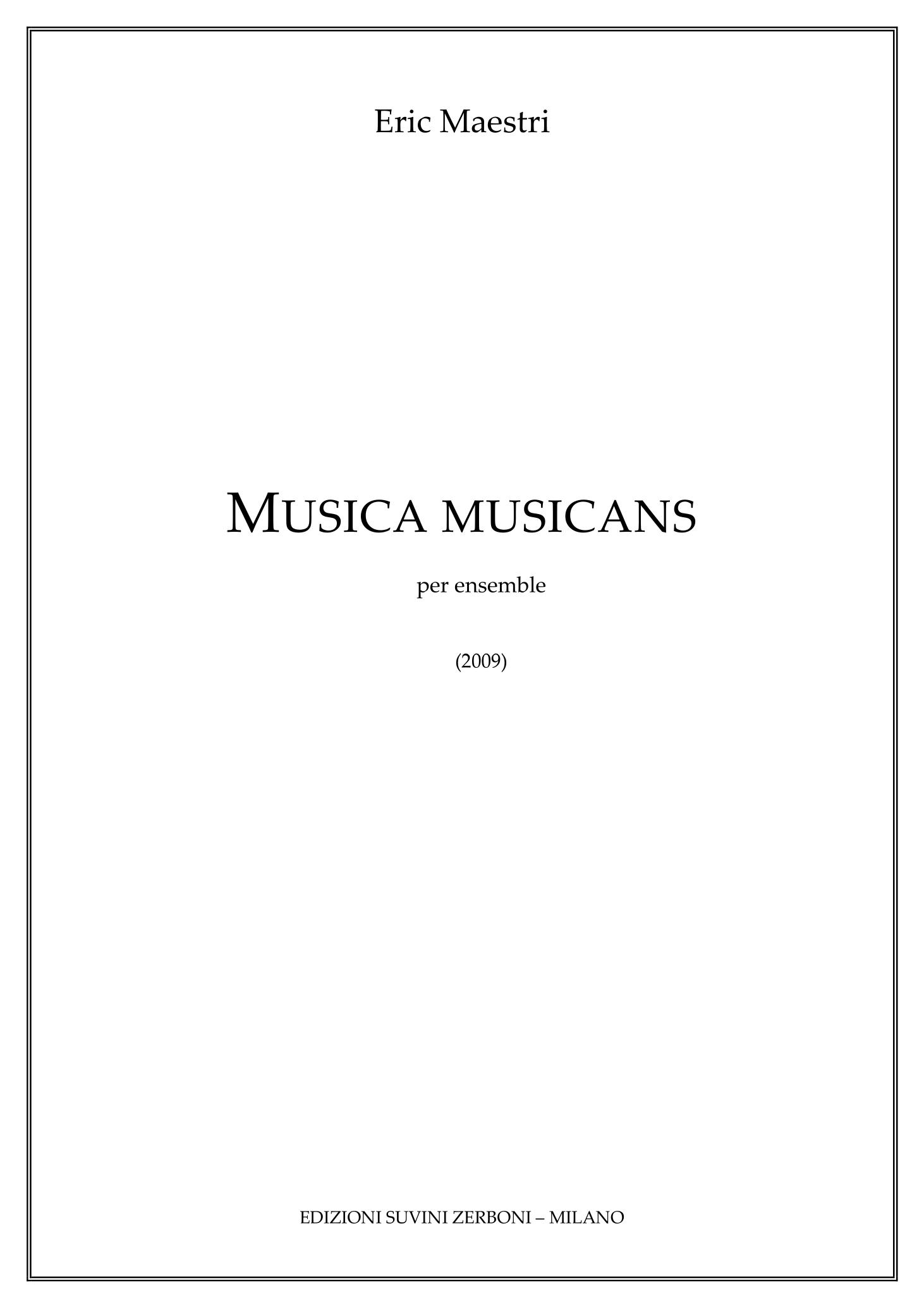 Musica Musicans