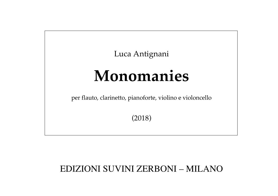 Monomanies