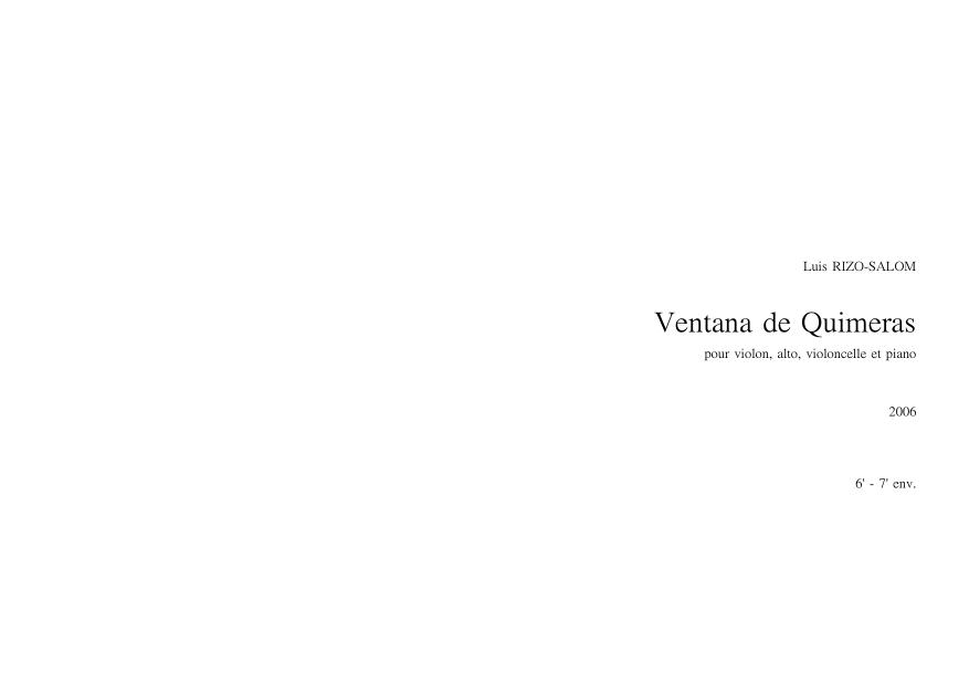 Ventana de Quimeras