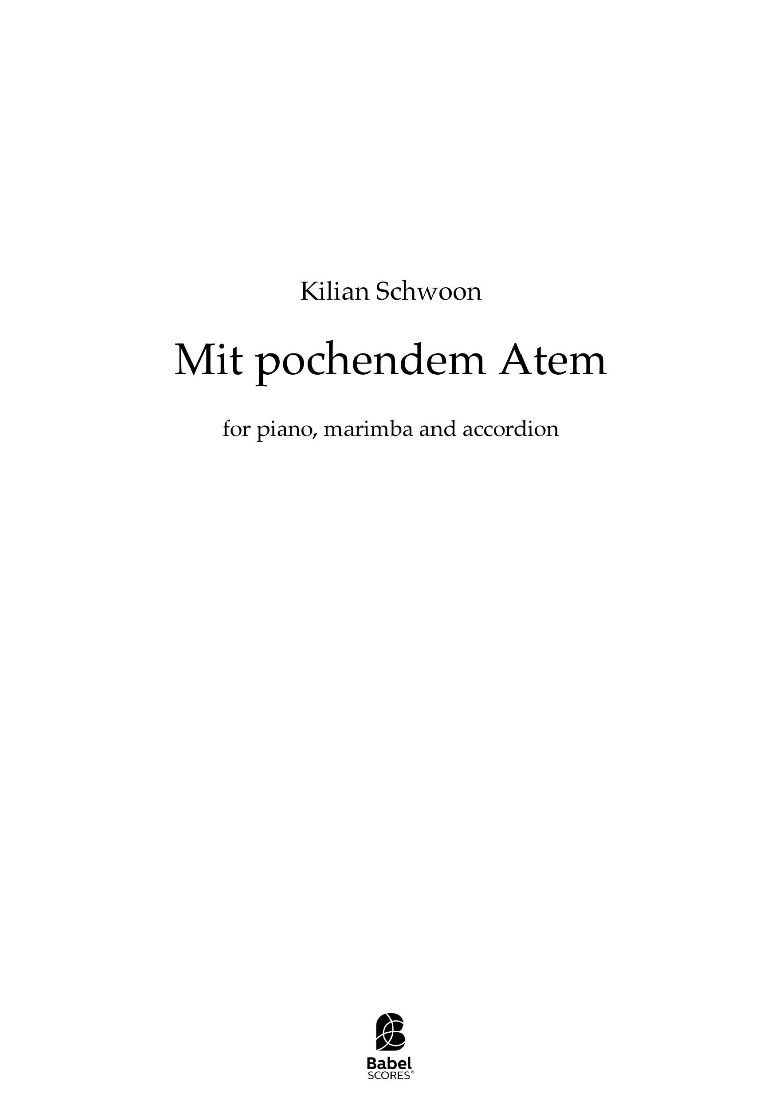 Mit pochendem Atem