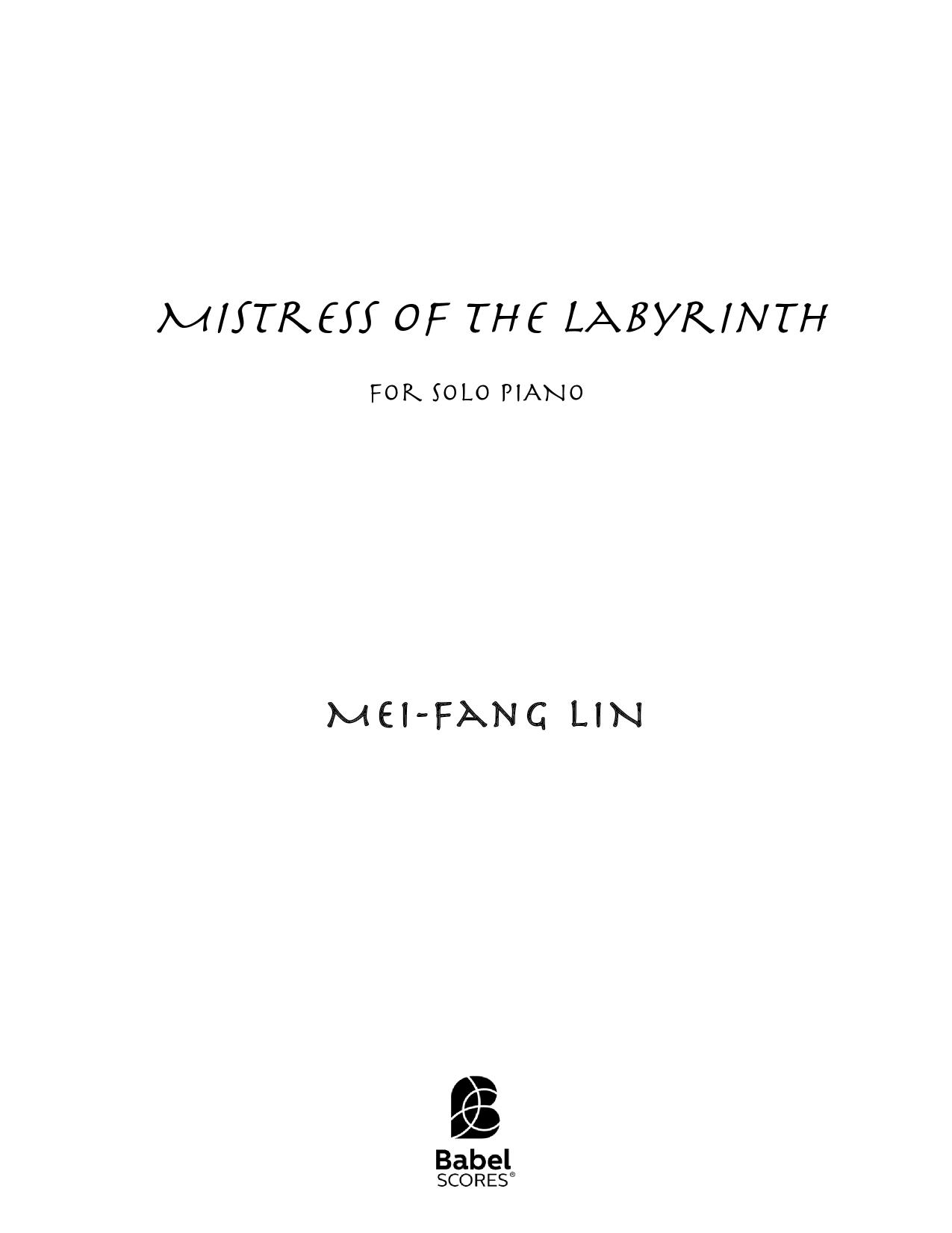 Mistress of the Labyrinth