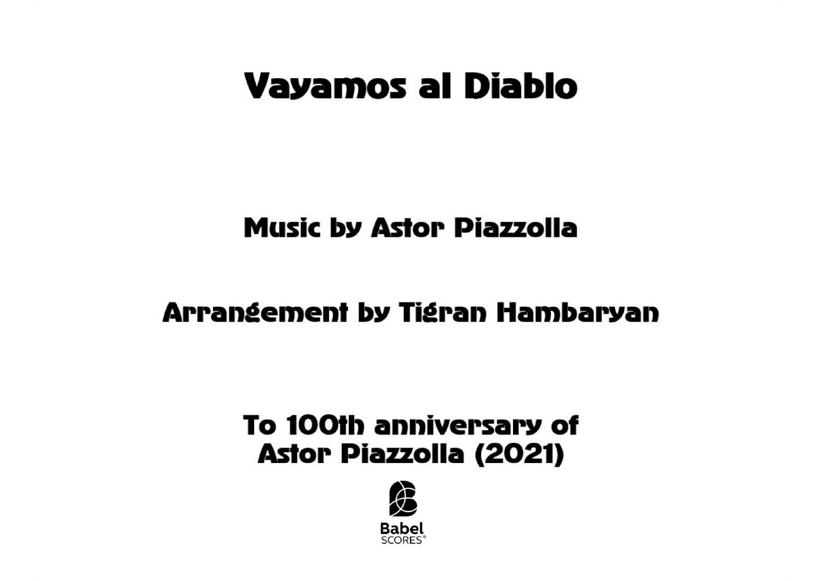 Vayamos al Diablo