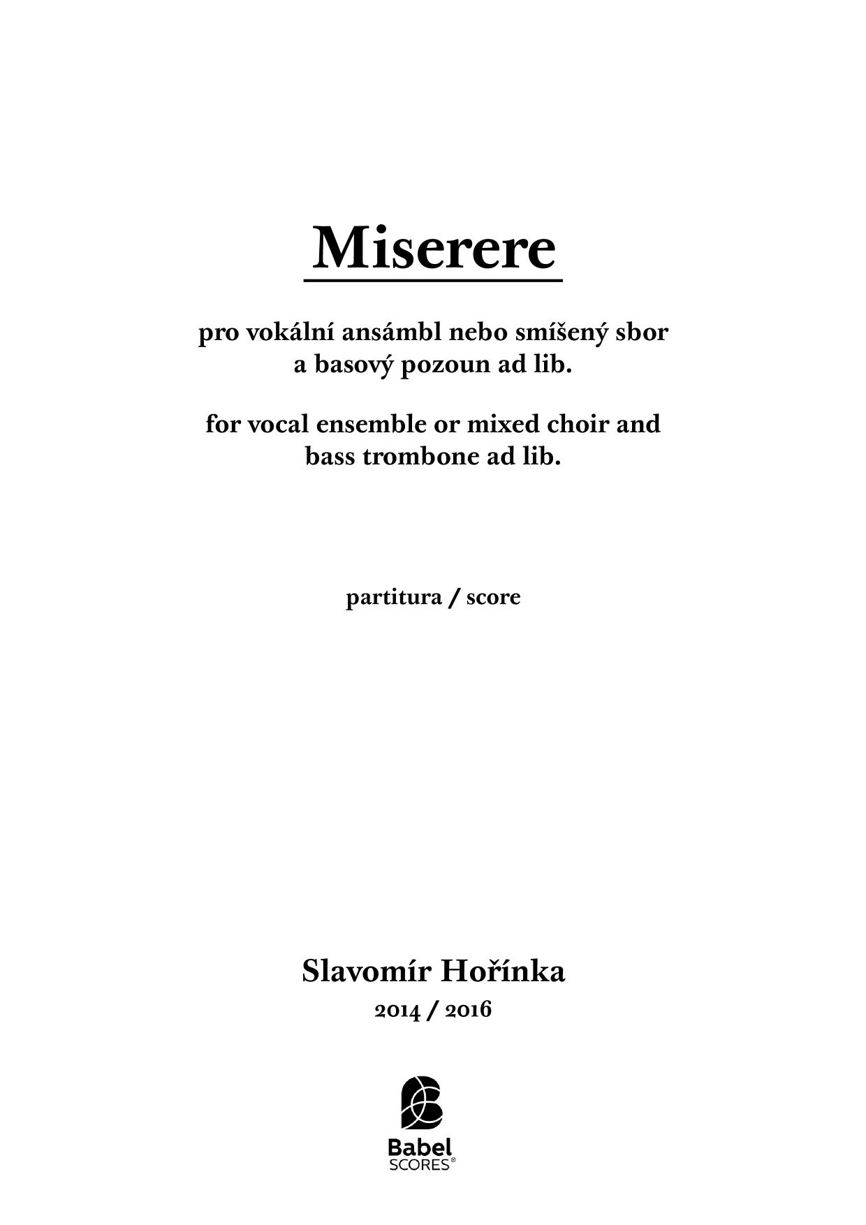 Miserere
