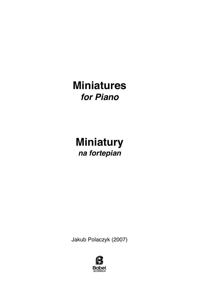 Miniatures