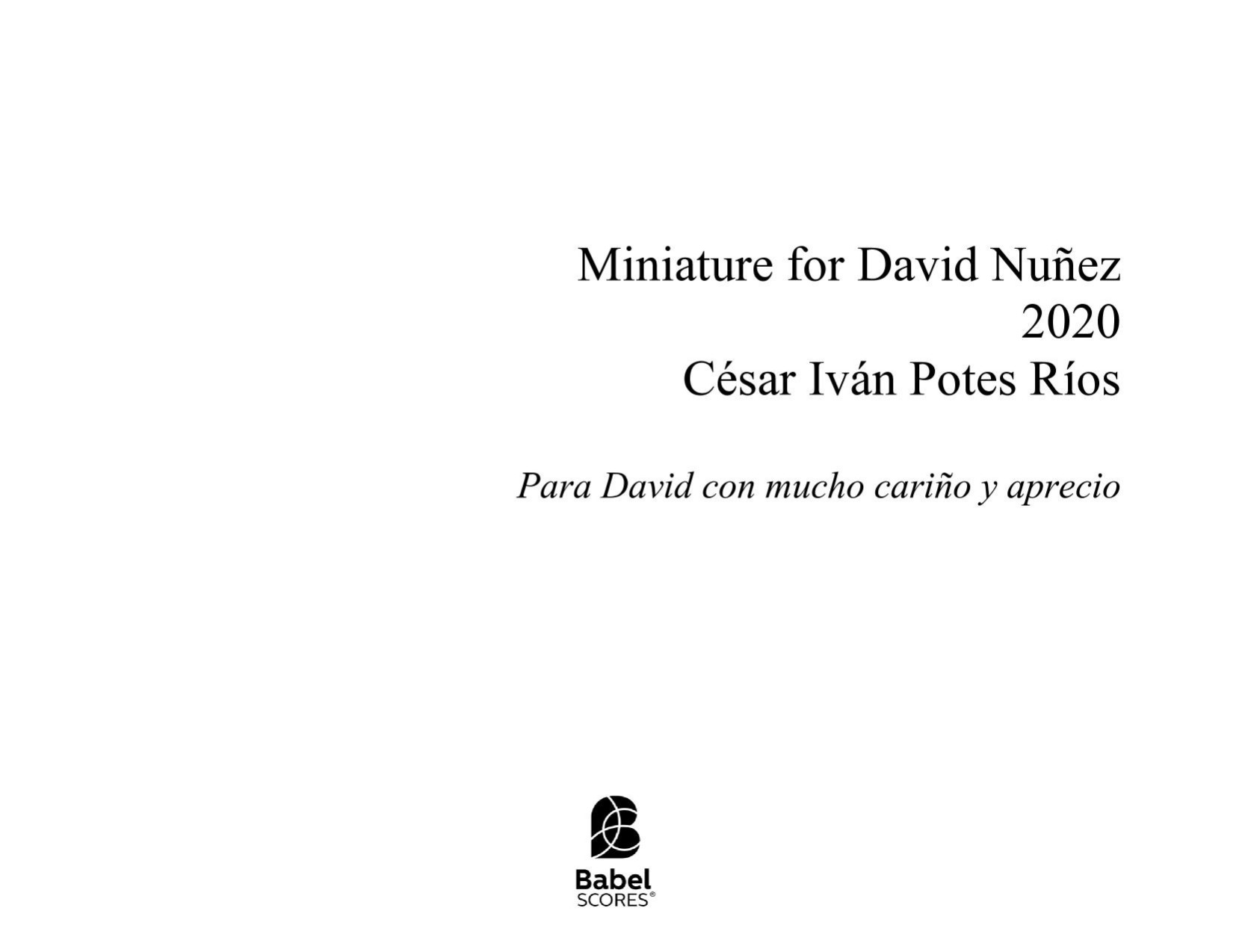 Miniature for David Nuñez