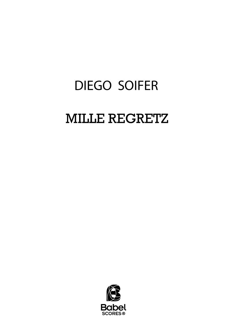 Mille Regretz