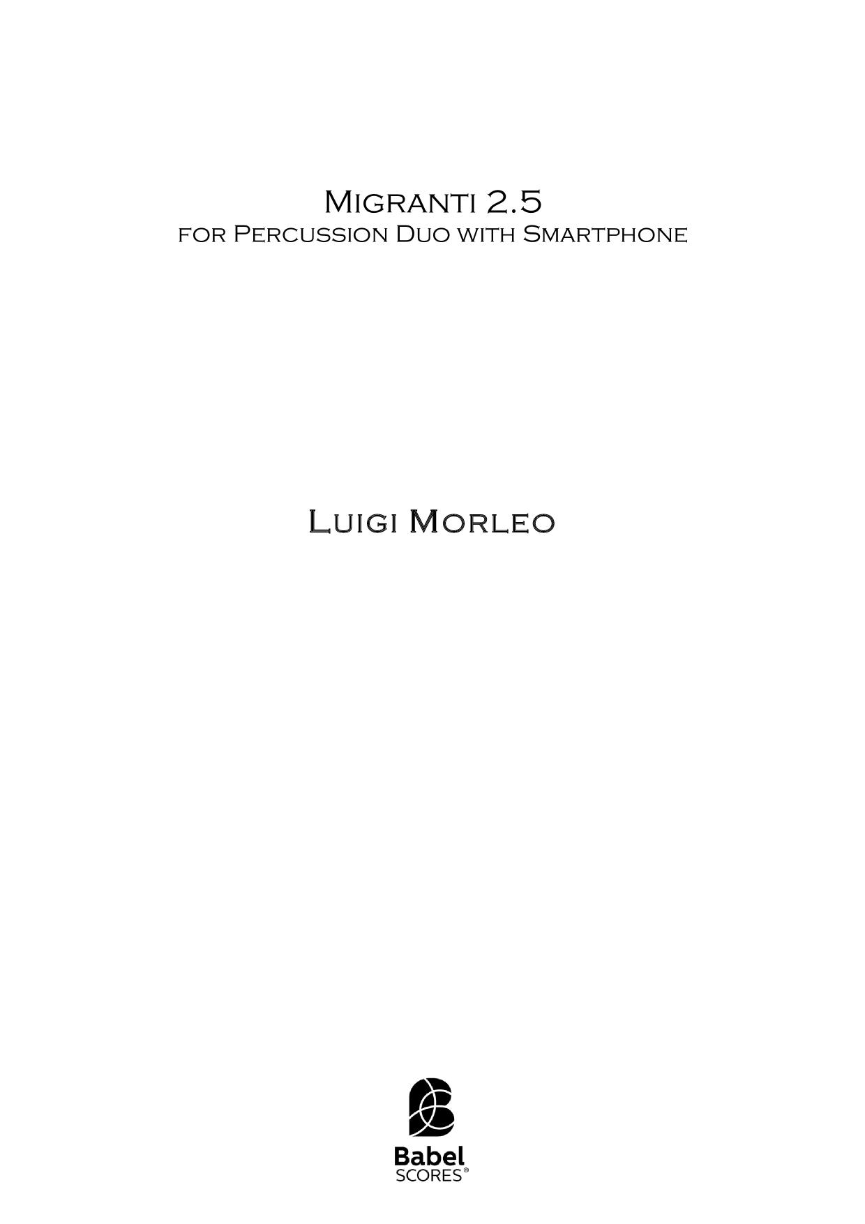 Migranti 2.5