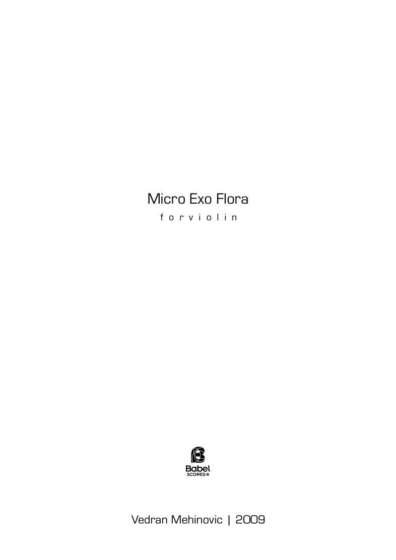 Micro Exo Flora