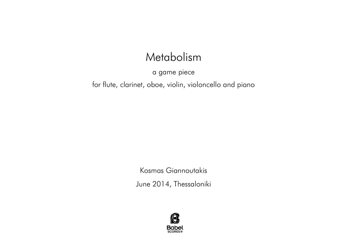 Metabolism