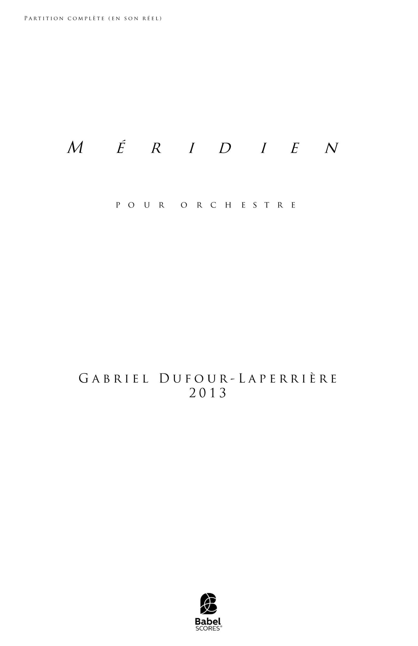 Méridien