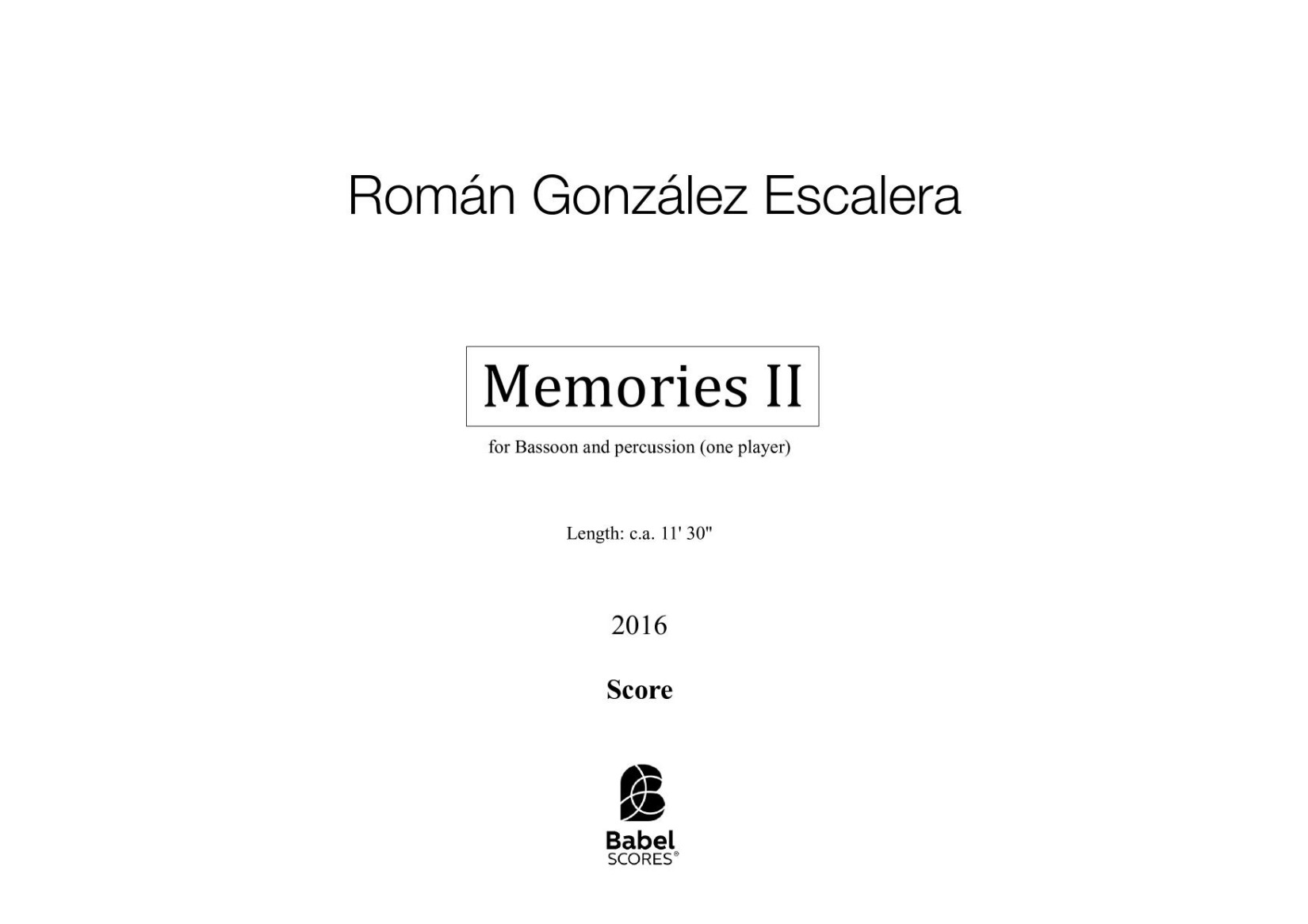 Memories II