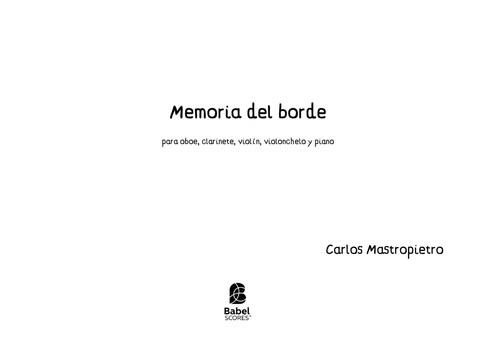 Memoria del Borde