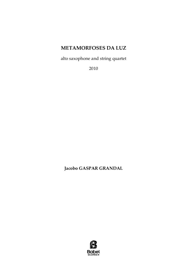 Metamorfoses da luz