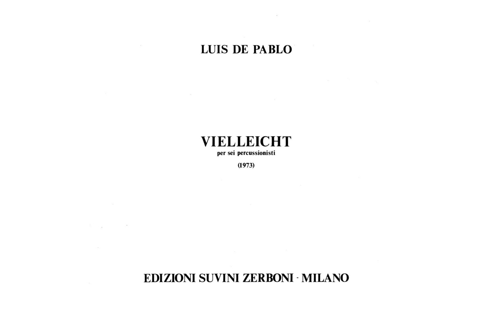 VIELLEICHT