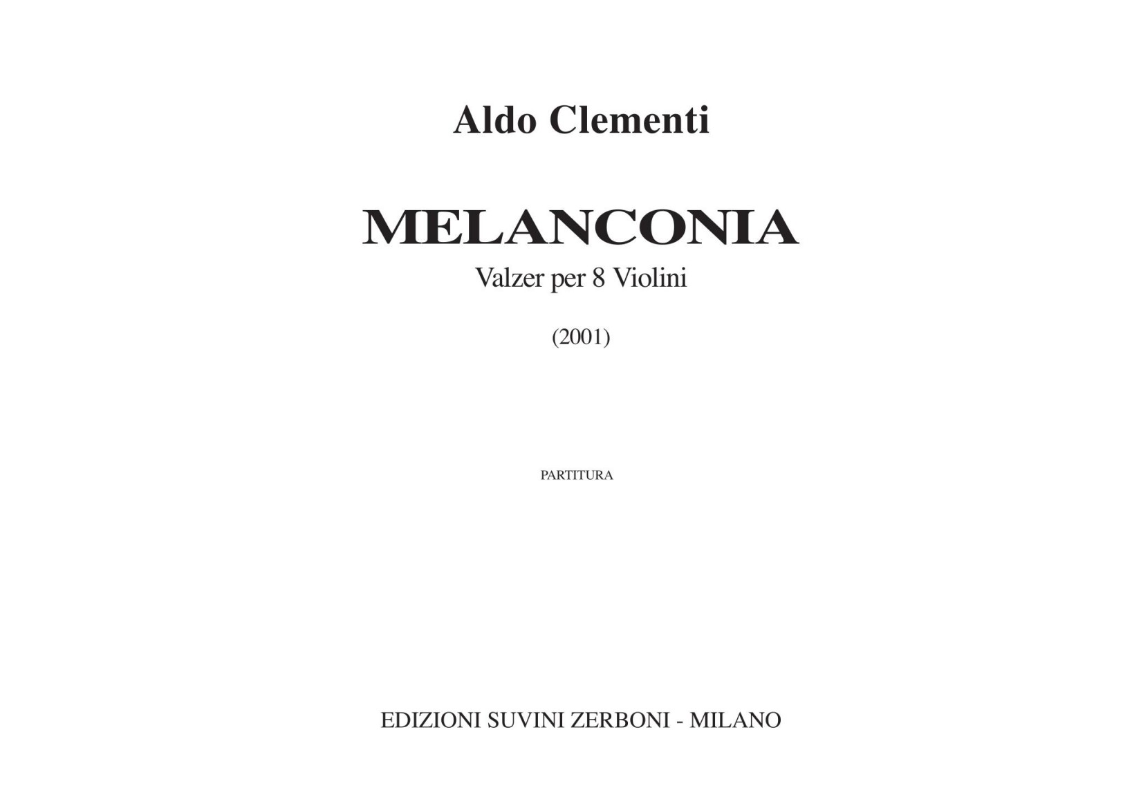 Melanconia