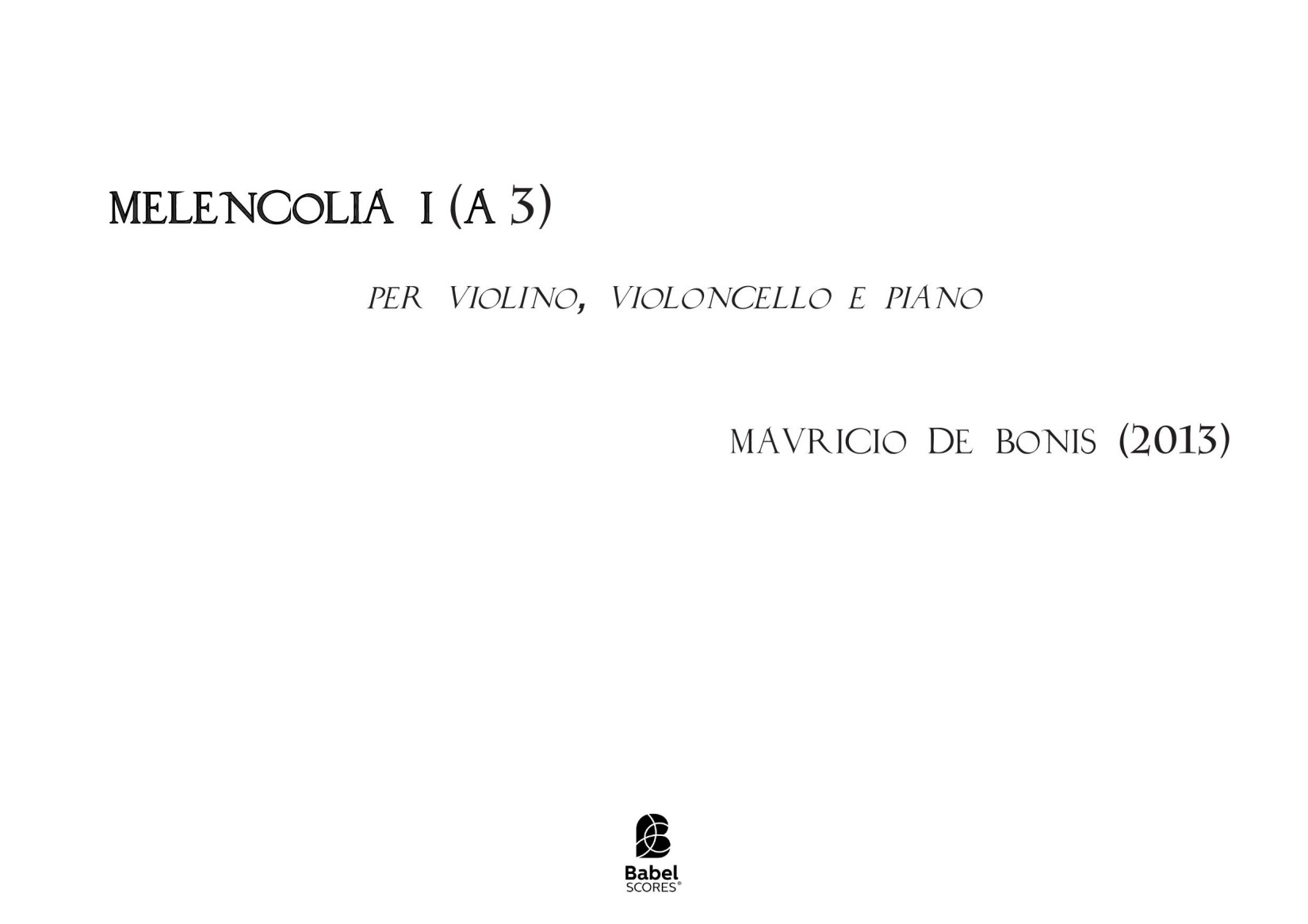 Melencolia I (A3)