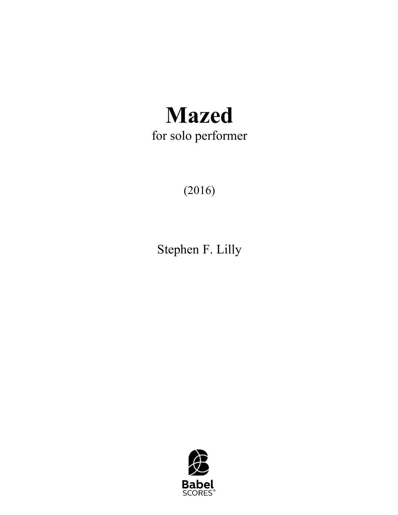 Mazed