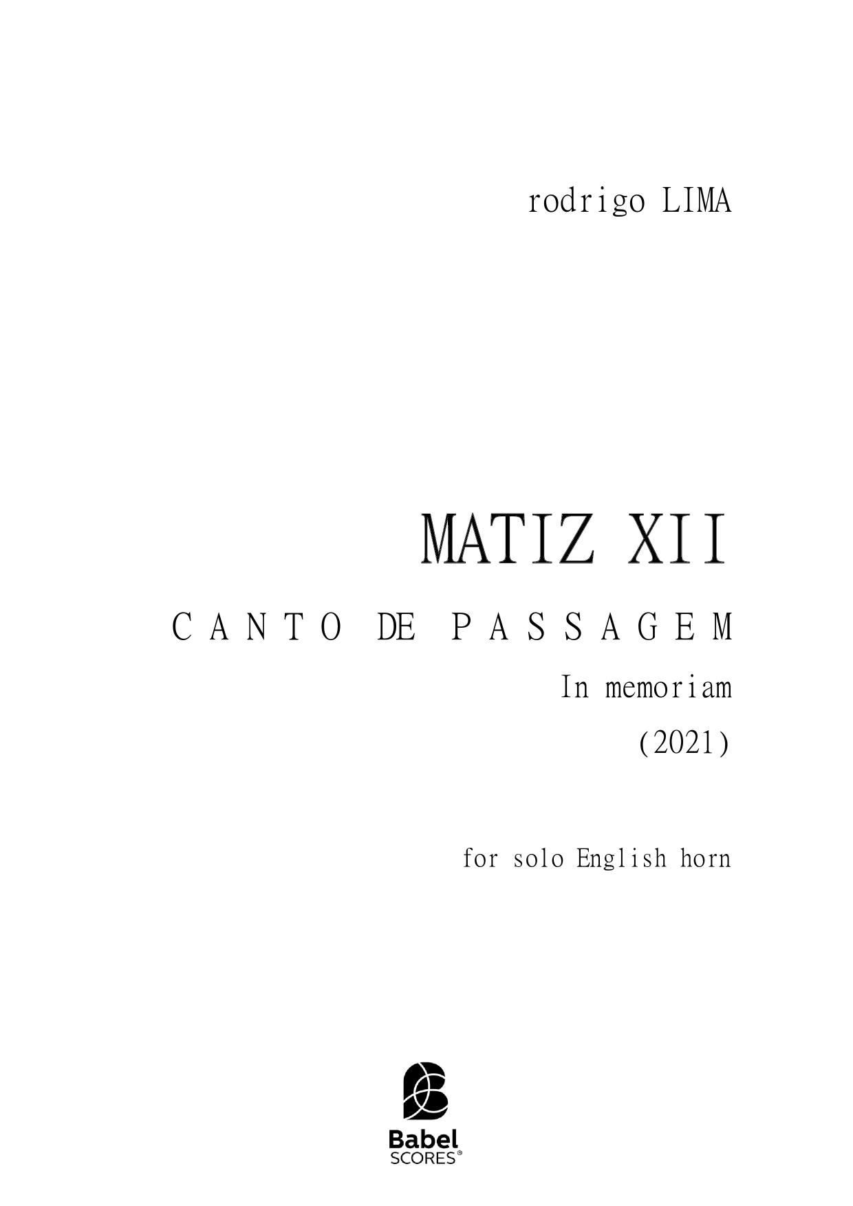 MATIZ XII