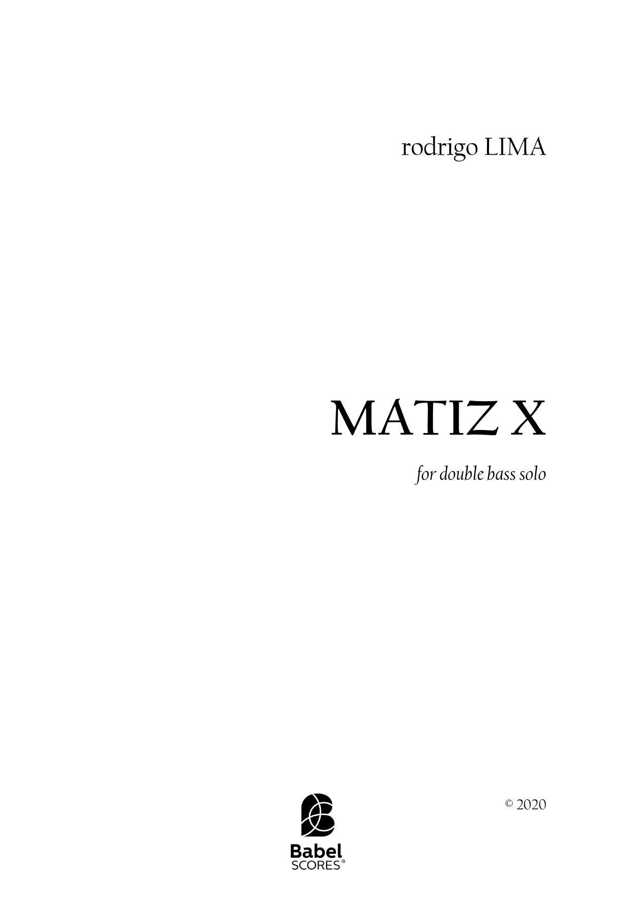 MATIZ X