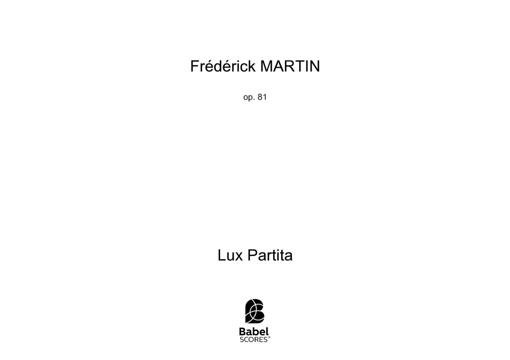 Lux Partita