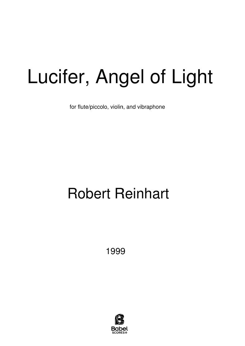 Lucifer, Angel of Light
