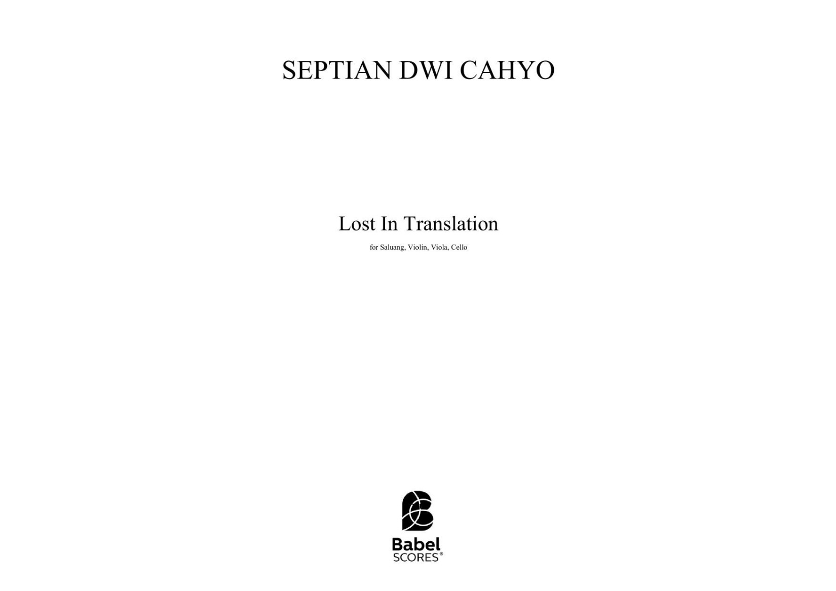Lost In Translation