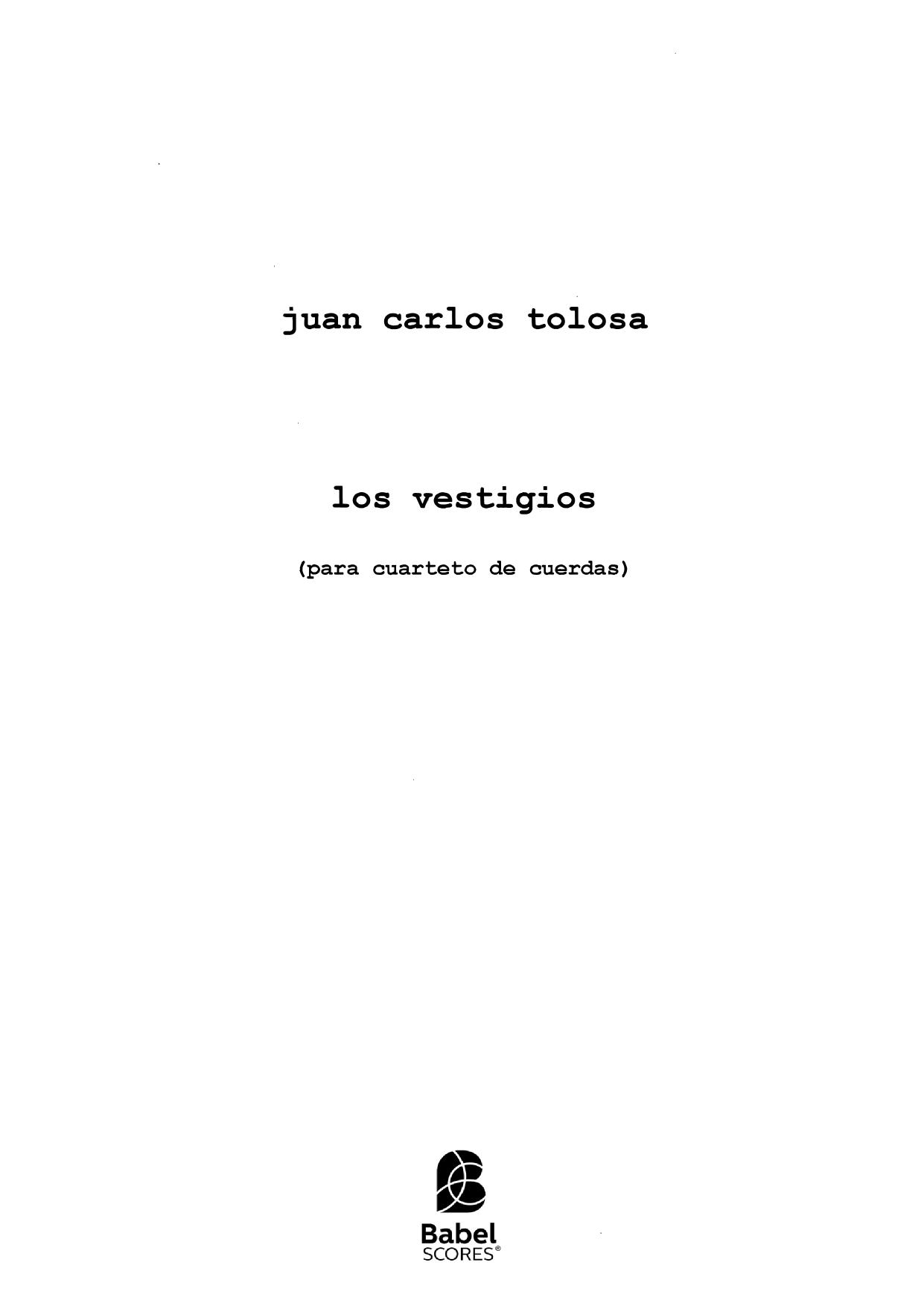 los vestigios