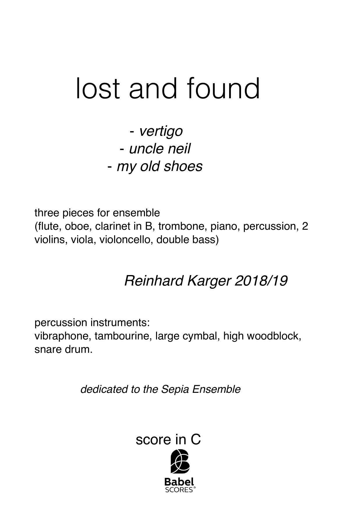 Lost and Found