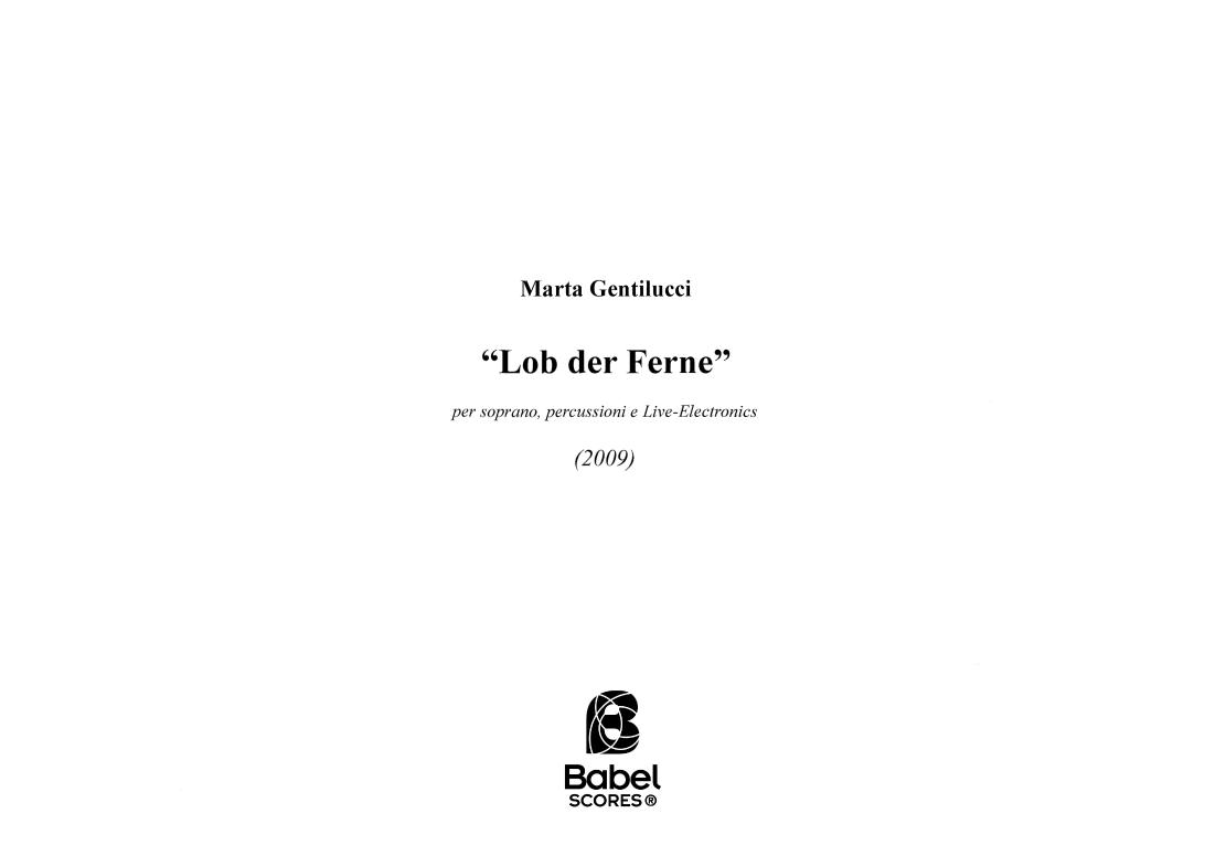 Lob der Ferne