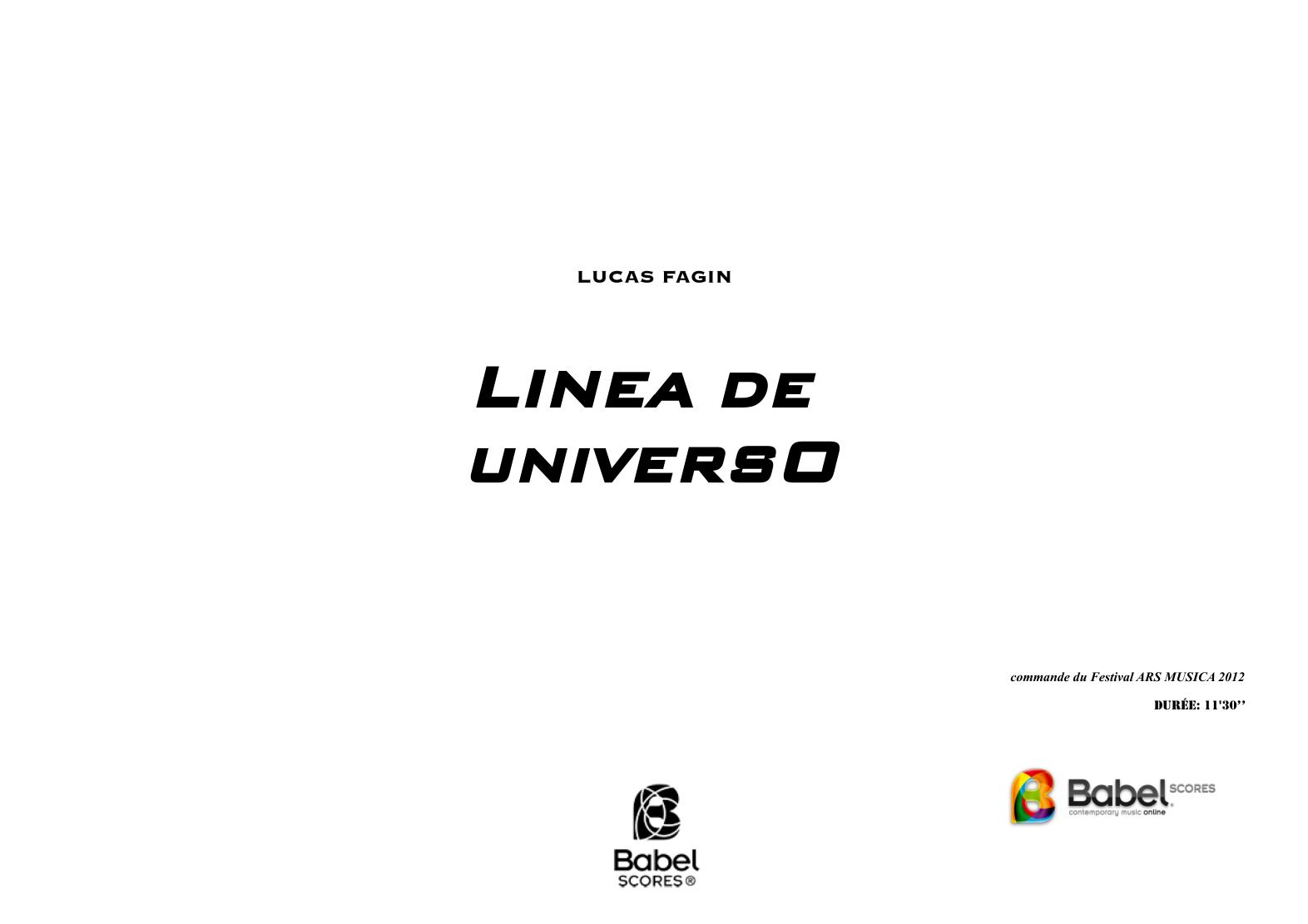 Línea de Universo